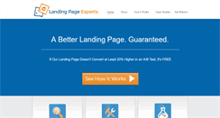 Desktop Screenshot of landing-page-experts.com